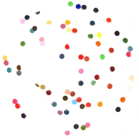 Guirlande Confettis multicolore